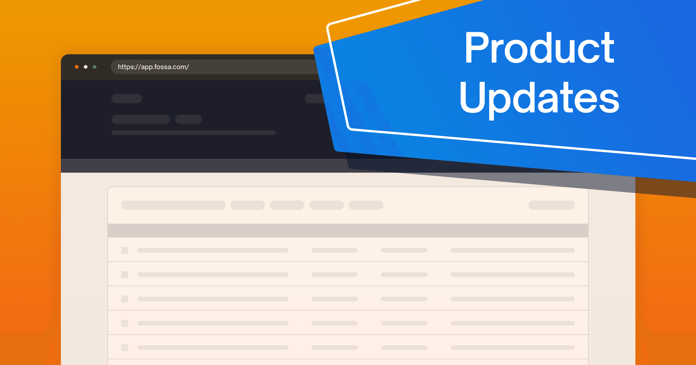 November 2022 FOSSA Product Updates