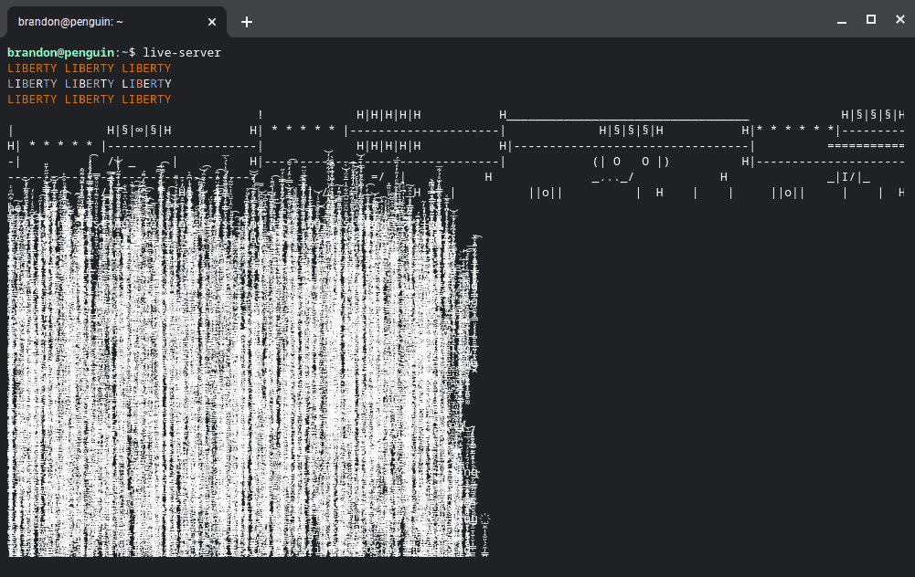 The corrupted colors library.