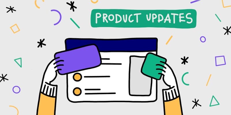 Product updates being delivered